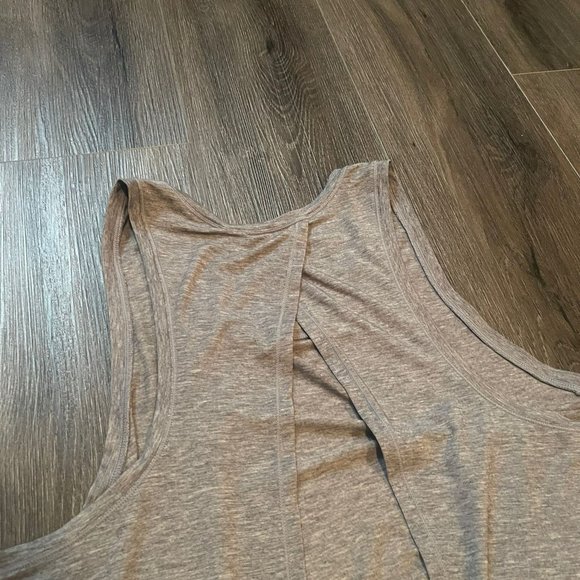 #168 Gap Women's Grey Tank Top - Large - Picture 4 of 7